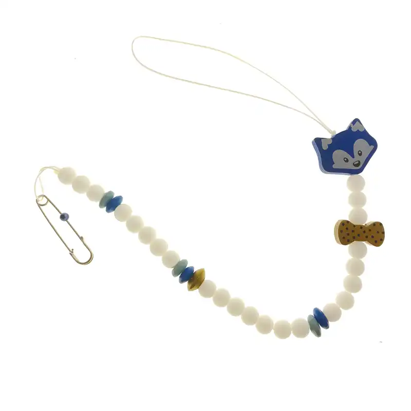 بند پستانک مدل روباه و چشم نظر کد 01