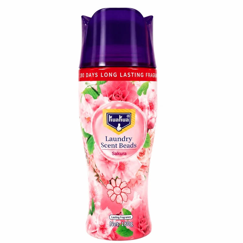 خوشبوکننده لباس کوآکوآ مدل Laundry Scent Beads رایحه شکوفه گیلاس وزن ۱۸۰ گرم