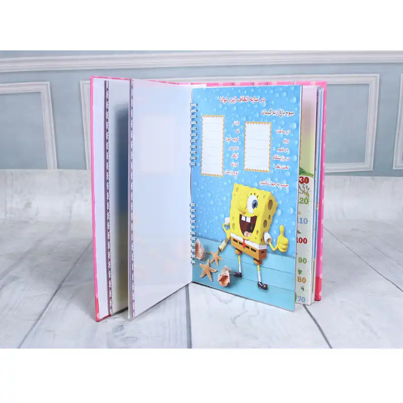 آلبوم عکس طرح باب اسفنجی کد 01074