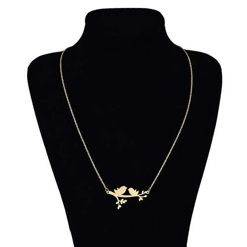 گردنبند طلا 18 عیار زنانه ماهک مدل MM0358