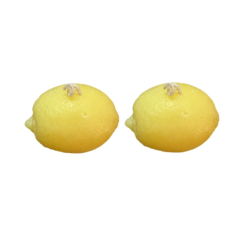 شمع دستساز مدل لیمو مجموعه 2 عددی