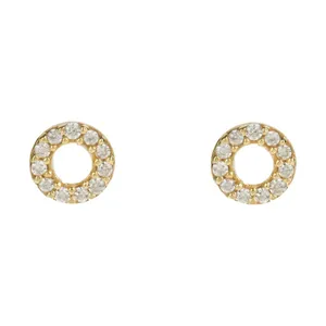 گوشواره طلای 18 عیار زرمان مدل ME0745