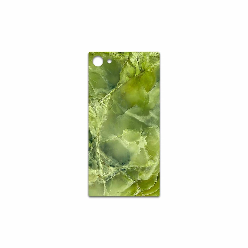 برچسب پوششی ماهوت مدل Green Crystal Marble مناسب برای گوشی موبایل سونی Xperia Z5 Compact