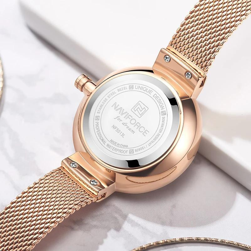 ساعت مچی عقربه ای زنانه نیوی فورس مدل NF5013L