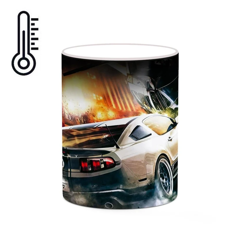 ماگ حرارتی کاکتی مدل بازی Need For Speed کد mgh29672