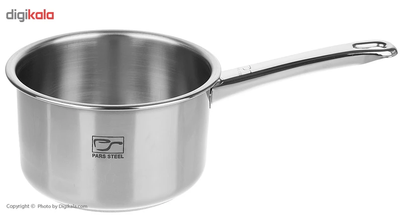 عکس شماره 2 : شیر جوش پارس استیل مدل کف سه لایه کد 160 سایز 16