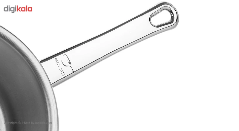 عکس شماره 3 : شیر جوش پارس استیل مدل کف سه لایه کد 160 سایز 16