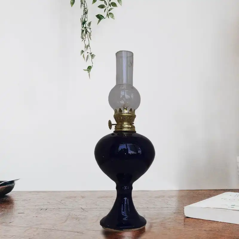 چراغ نفتی سفالی مدل سنتی کد 003
