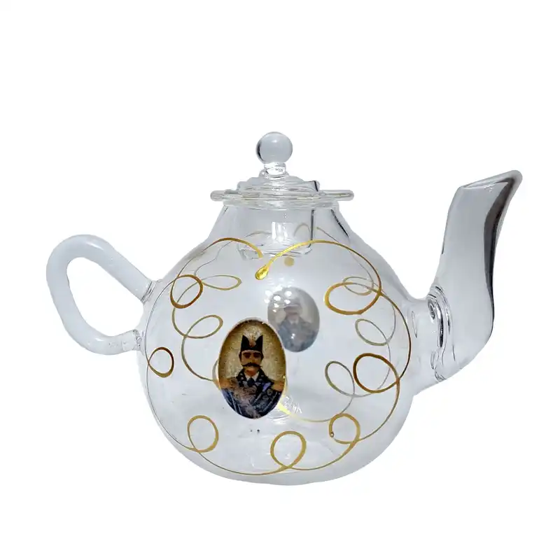 قوری زعفران مدل شاه عباسی