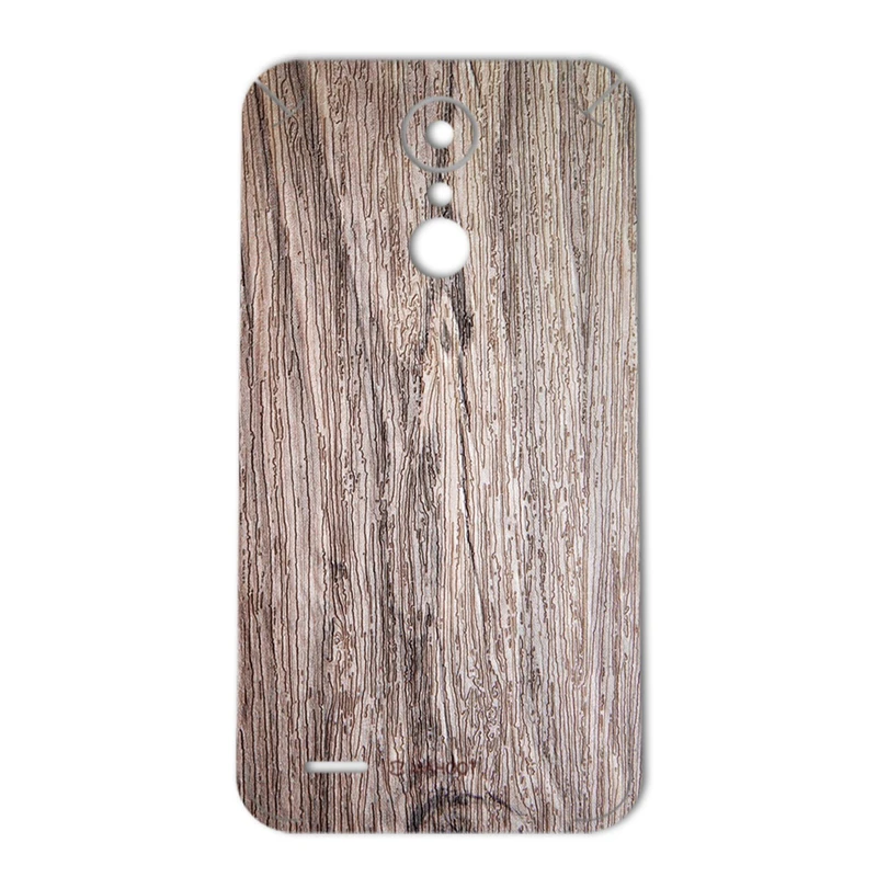 برچسب تزئینی ماهوت مدل Walnut Texture مناسب برای گوشی LG K10 2017