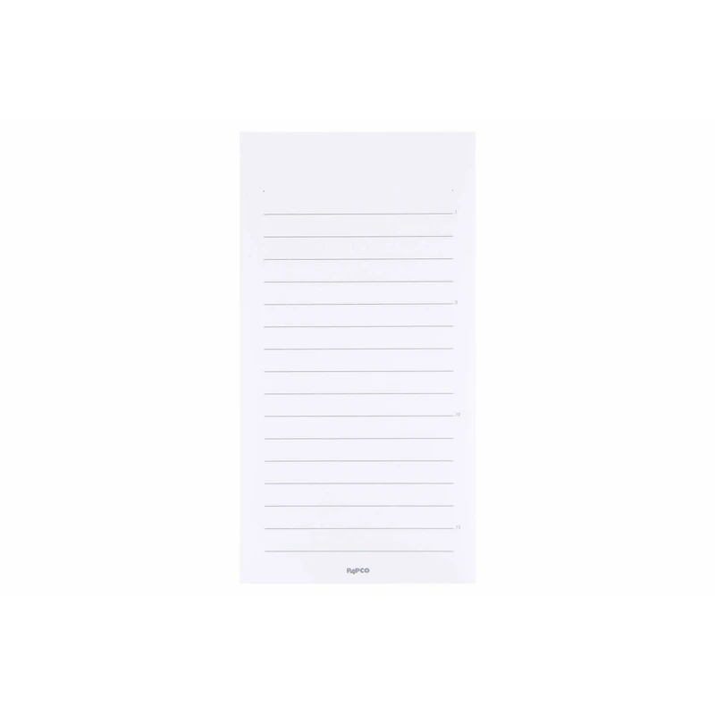 کاغذ یادداشت پاپکو مدل CB-011BC  سایز ۱۶.۵ × ۸.۳ سانتی متر بسته ۴۸ عددی 