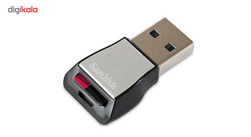 کارت حافظه microSDXC سن دیسک مدل Extreme PRO کلاس 10 استاندارد UHS-II U3 سرعت 275MBps همراه با ریدر USB 3.0 ظرفیت 128 گیگابایت