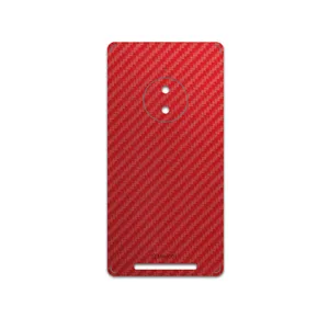 MAHOOT Red-Fiber Cover Sticker for Nokia Lumia 830