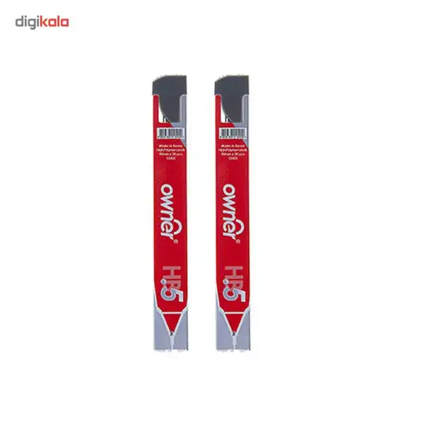 نوک مداد 0.5 میلیمتری اونر مدل High Polymer بسته 2 عددی