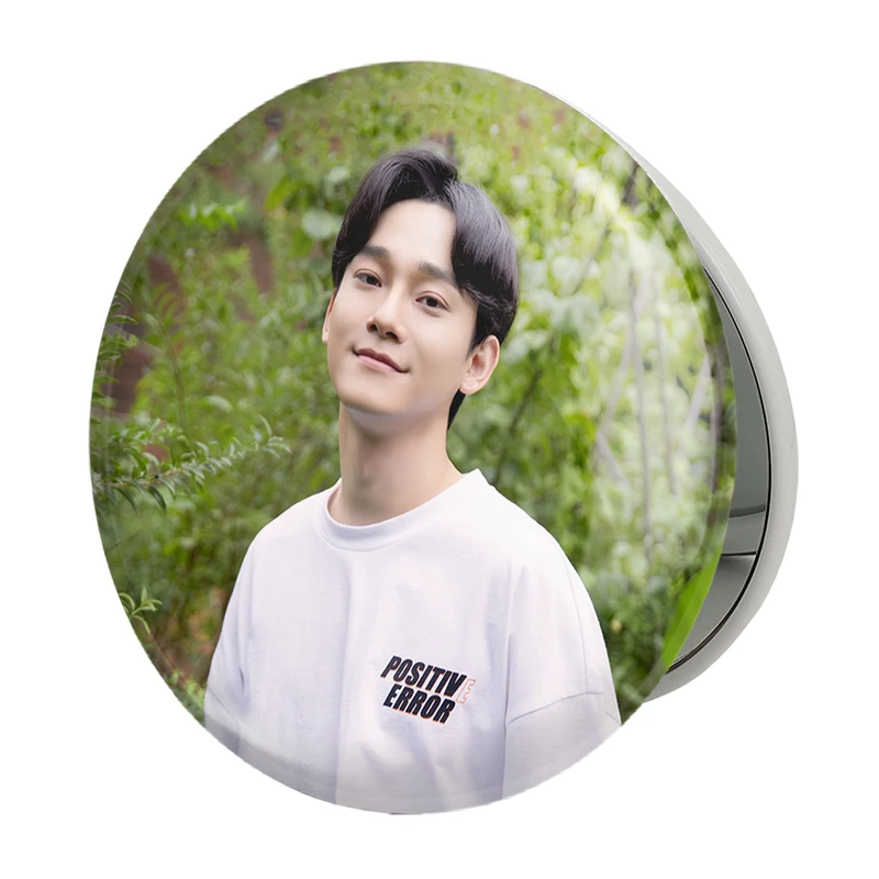 آینه جیبی خندالو طرح چن گروه اکسو EXO مدل تاشو کد 13340 