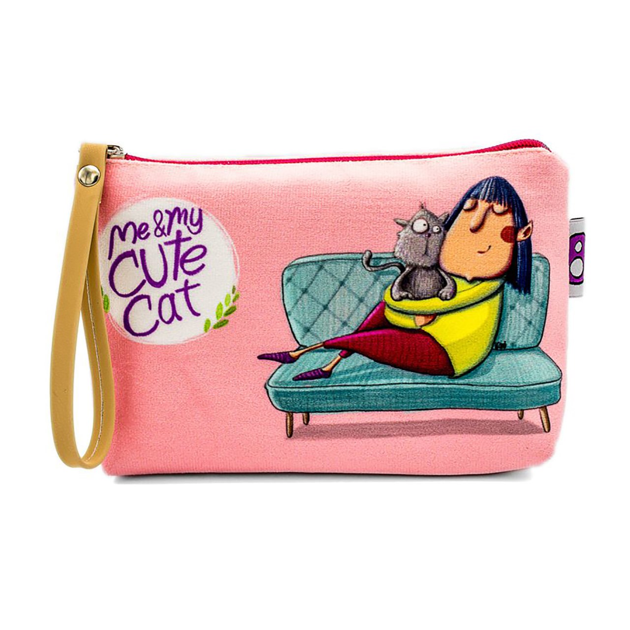 کیف لوازم آرایش هیدورا طرح My Cute Cat