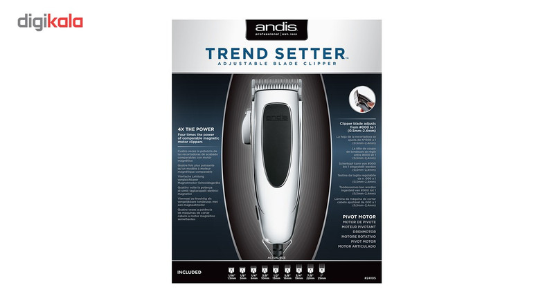 ماشین اصلاح سر اندیس مدل TrendSetter ماشین اصلاح سر اندیس مدل TrendSetter