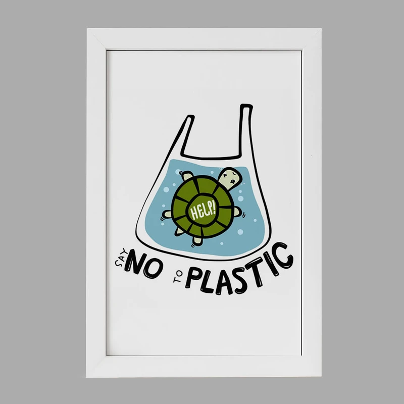 تابلو خندالو مدل حمایت از محیط زیست کد 25932