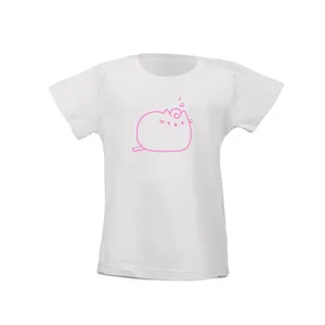 تی شرت آستین کوتاه دخترانه مدل گربه کد cat-w-1