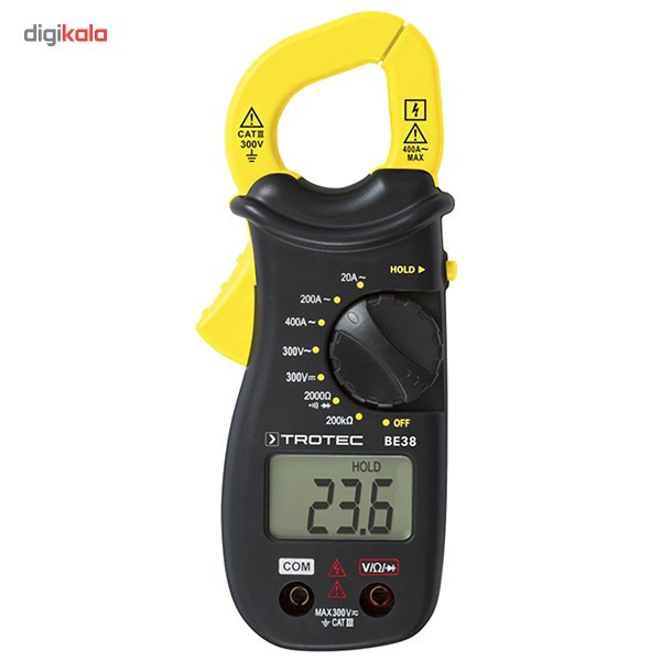 مولتی متر کلمپی تروتک مدل BE38
