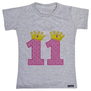 تی شرت آستین کوتاه پسرانه 27 مدل Eleven کد MH794