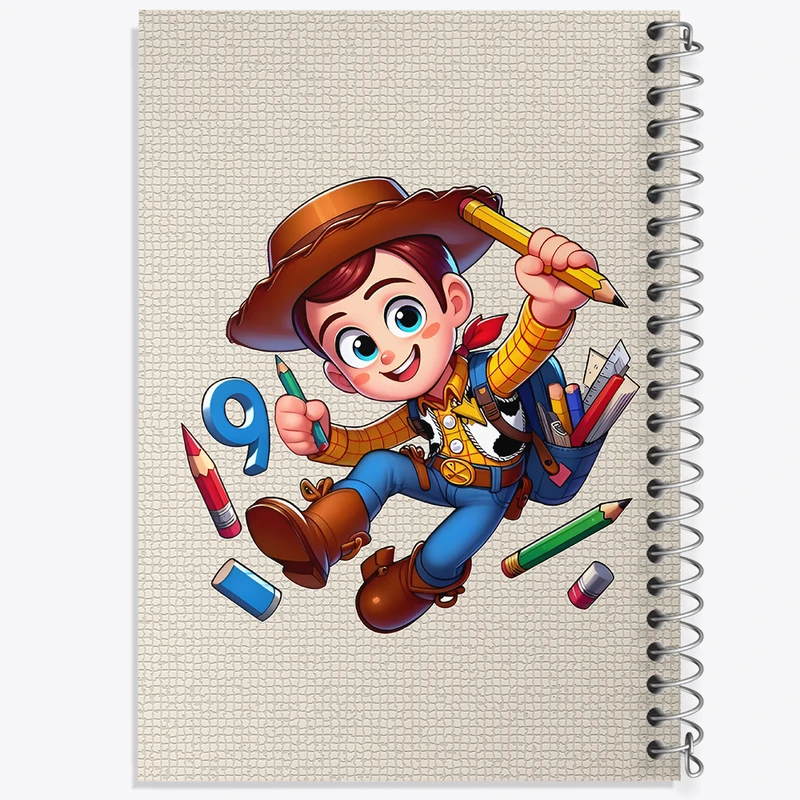 دفتر لیست خرید 50 برگ خندالو طرح داستان اسباب بازی (Toy Story) کد N4622