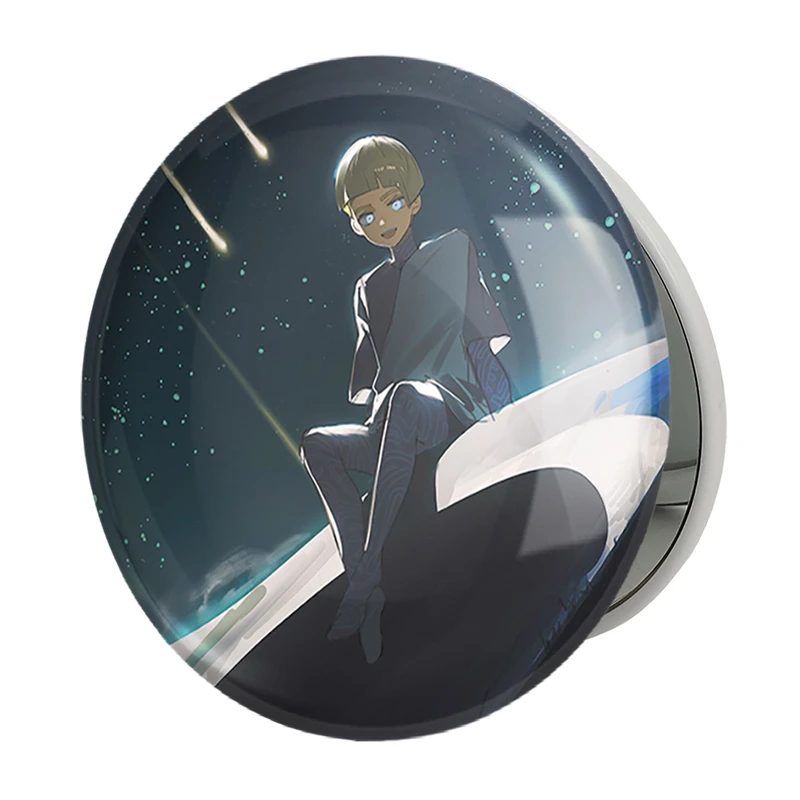 آینه جیبی خندالو طرح میلینز انیمه تریگان (Trigun) مدل تاشو کد 36259