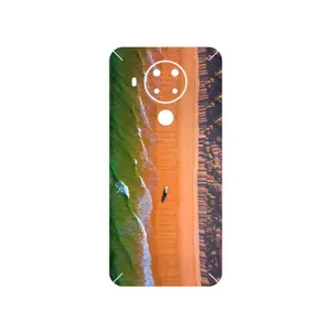 MAHOOT Beach and Green Sea Cover Sticker for Nokia 5.4