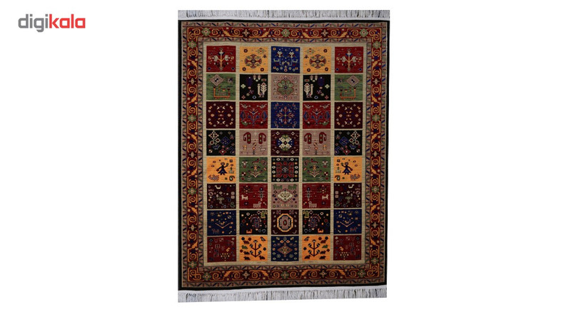 گبه ماشینی کاشان ابریشم کد 2002
