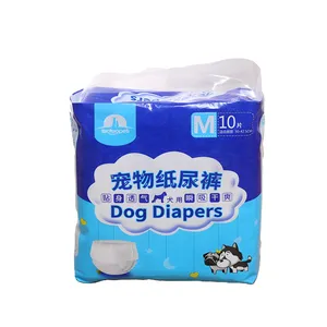 پوشک بهداشتی سگ ماده تائوتائوپتس مدل DDM سایز M بسته 10 عددی