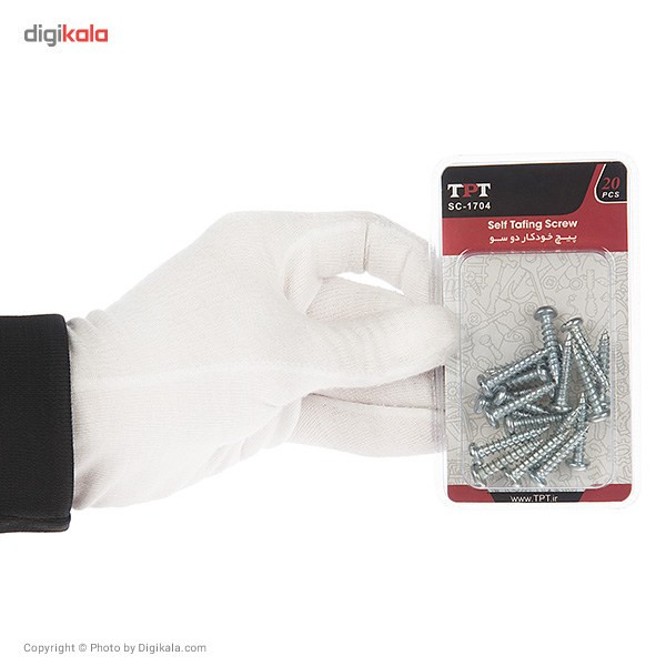 مجموعه 20 عددی پیچ خودکار تی پی تی مدل SC-1704 مجموعه 20 عددی پیچ خودکار تی پی تی مدل SC-1704