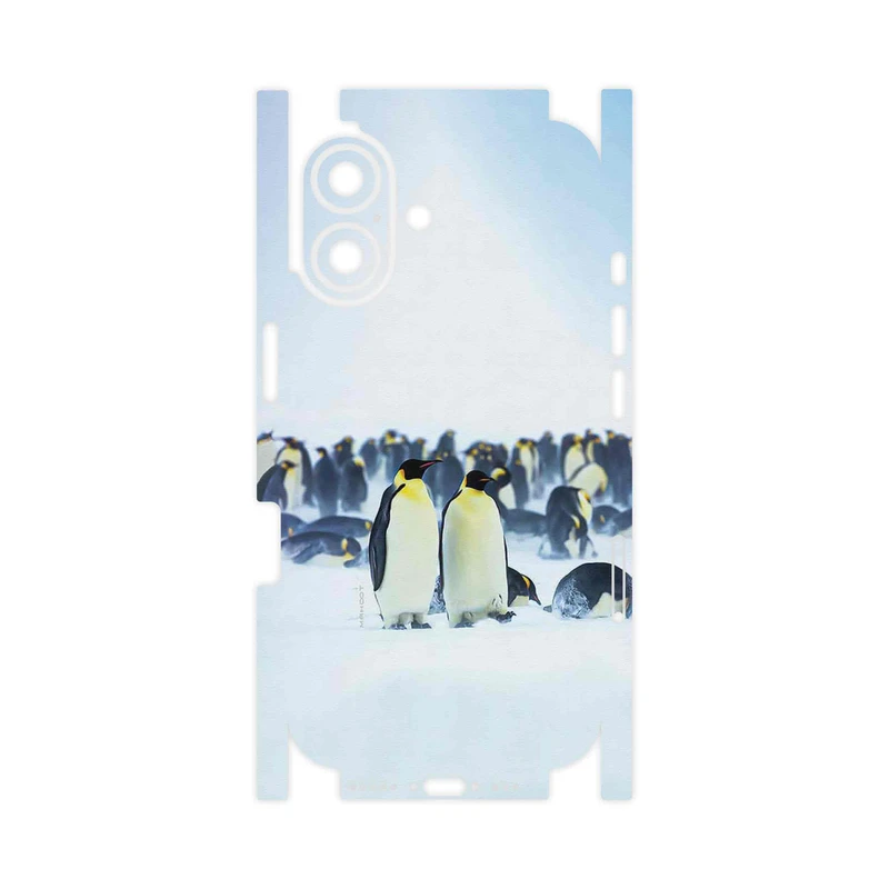برچسب پوششی ماهوت مدل Penguin-FullSkin مناسب برای گوشی موبایل اپل iPhone 16