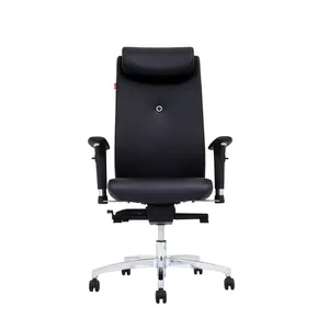 صندلی اداری نیلپر مدل SM910 چرمی