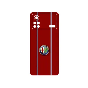 MAHOOT Alfa Romeo Cover Sticker for Xiaomi Poco X4 Pro 5G