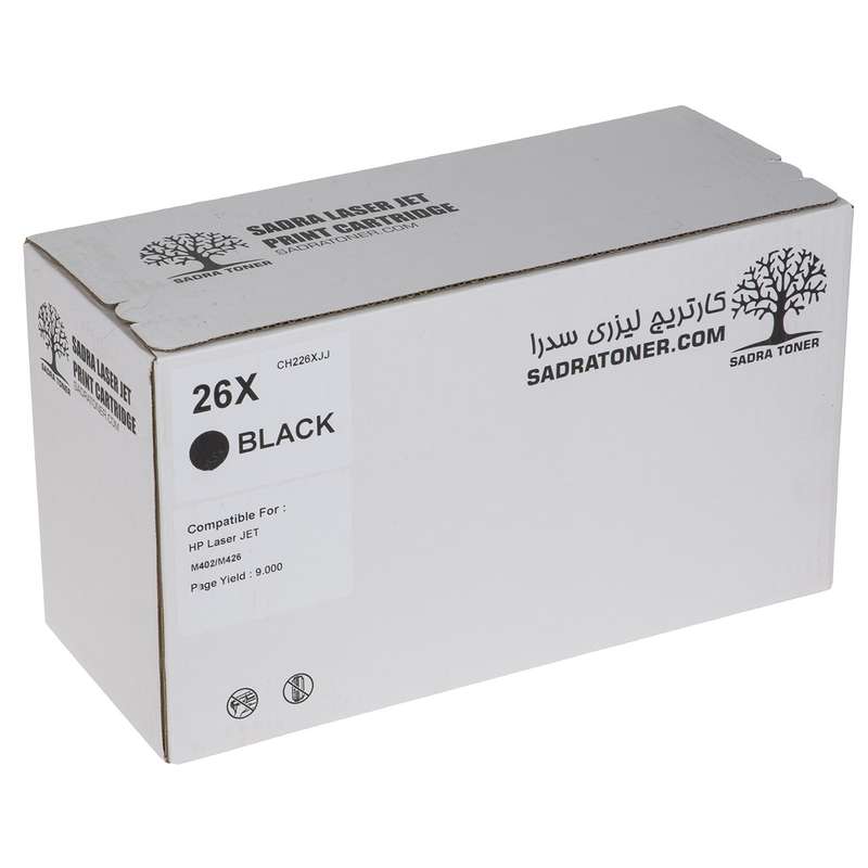 تونر سدرا مدل 26X تونر سدرا مدل 26X