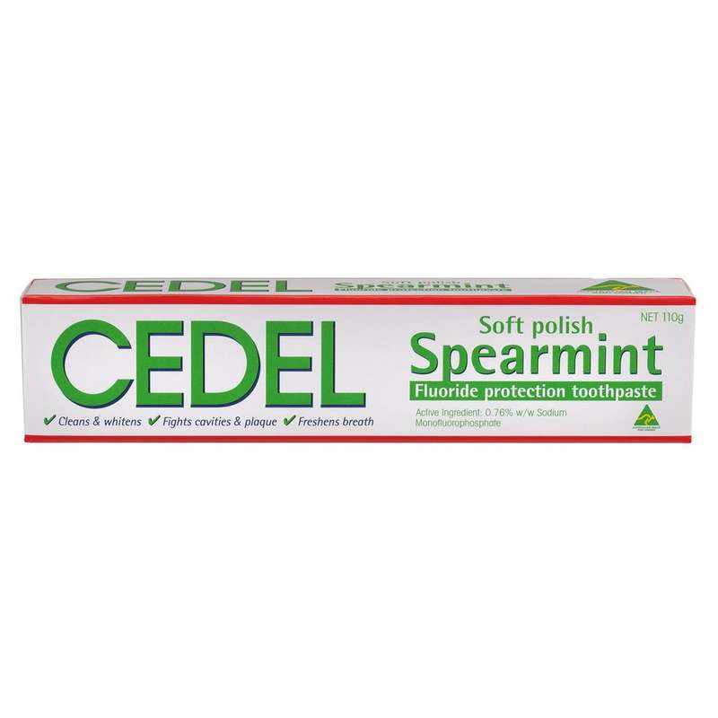 خمیر دندان سیدل مدل Spearmint Fluoride حجم 110 میلی لیتر