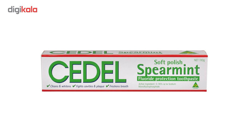 خمیر دندان سیدل مدل Spearmint Fluoride حجم 110 میلی لیتر