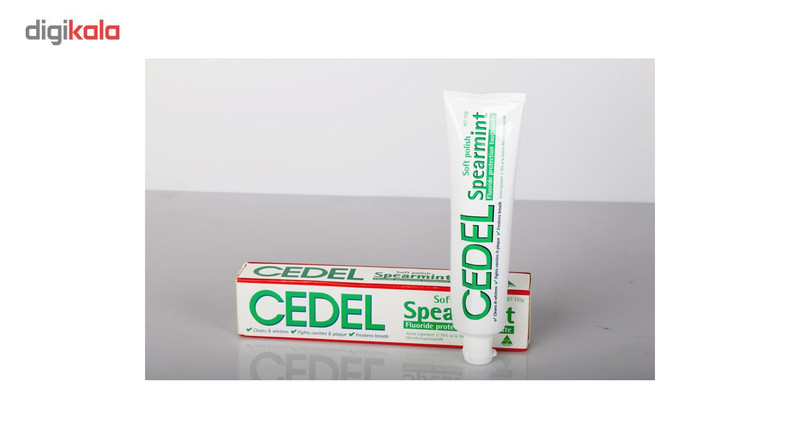 خمیر دندان سیدل مدل Spearmint Fluoride حجم 110 میلی لیتر