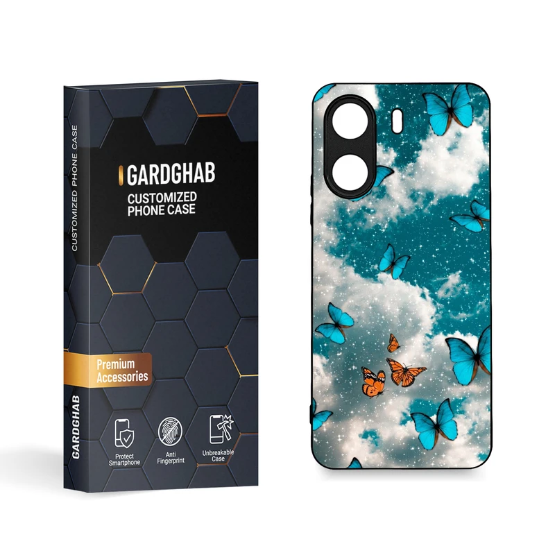   کاور گارد قاب مدل دخترانه مناسب برای گوشی موبایل شیائومی Redmi 13C 4G / Poco C65