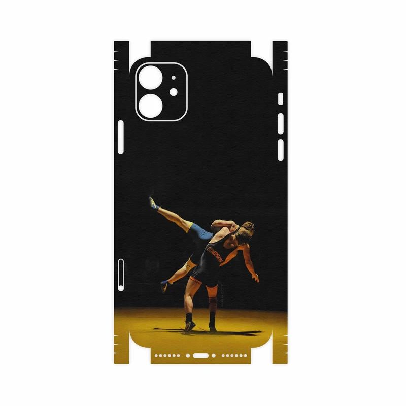 برچسب پوششی ماهوت مدل Wrestling-FullSkin مناسب برای گوشی موبایل اپل iPhone 11