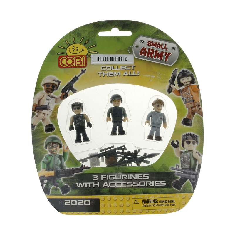 ست اسباب بازی جنگی کوبی مدل SMALL ARMY کد 02