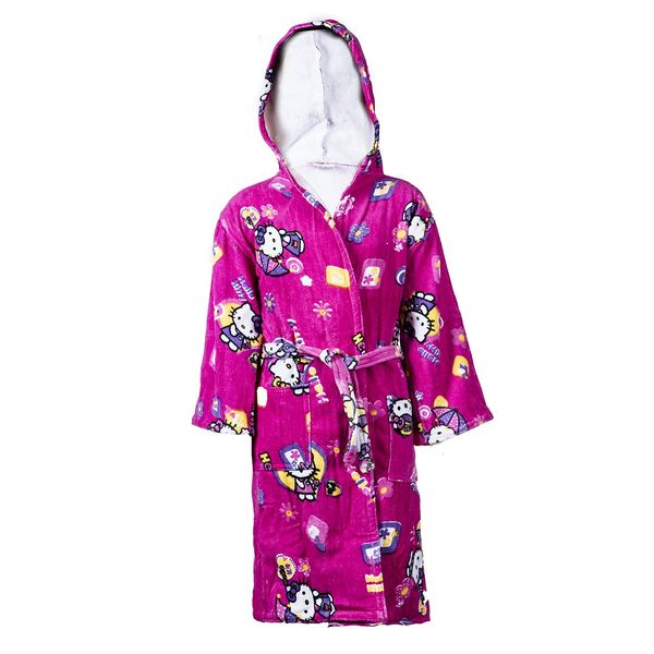 حوله پالتویی نارسیس طرح Hello Kitty سایز 80 حوله پالتویی نارسیس طرح Hello Kitty سایز 80