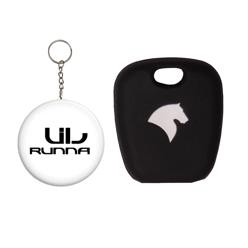 کاور ریموت و سوئیچ خودرو کالانیکس مدل COV-RANA-100289 طرح سیلیکونی مناسب برای رانا به همراه جاسوئیچی