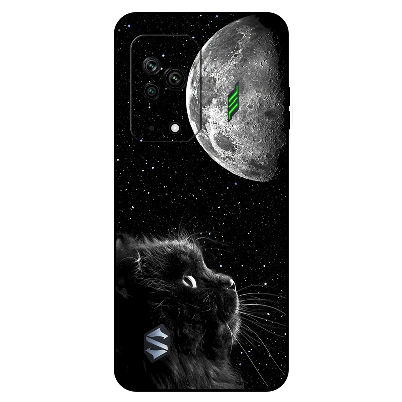 کاور مگافون طرح گربه مدل 1882 مناسب برای گوشی موبایل شیائومی Black Shark 5