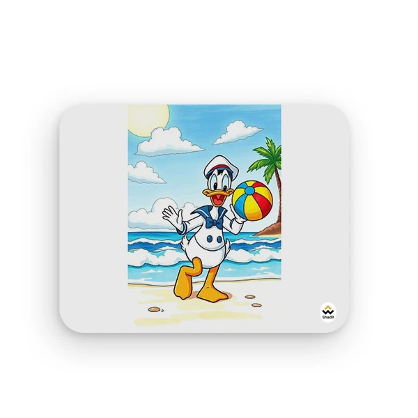 ماوس پد شادیت مدل دانلد داک کد02 سایز 24*19  سانتی متر