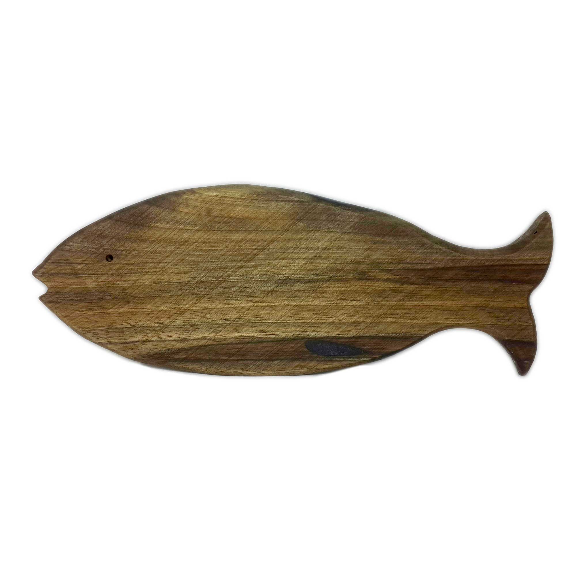 تخته سرو چوبی طرح ماهی مدل 1011