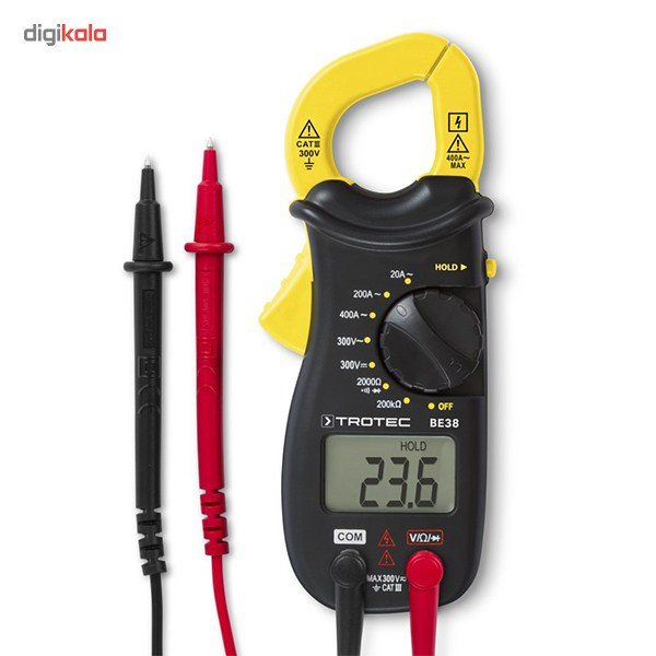 مولتی متر کلمپی تروتک مدل BE38