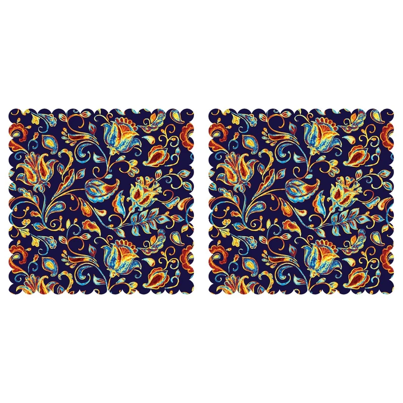 رومیزی رنس مدل T3-42070 سایز 40x40 سانتی متر مجموعه 2 عددی