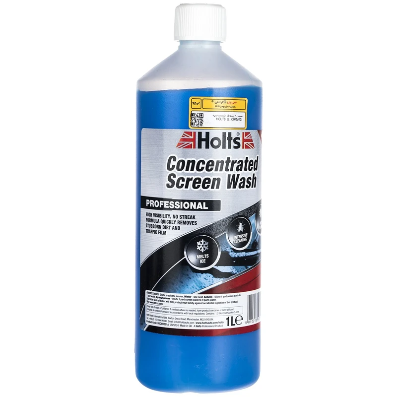 محلول شیشه شوی خودرو هولتس مدل HSCW1001A حجم 1 لیتر
