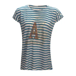 تی شرت آستین کوتاه زنانه مدل DKCOP 380